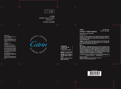 Image Of Carton (Catrin Diamond Mineral Foundation Carton)